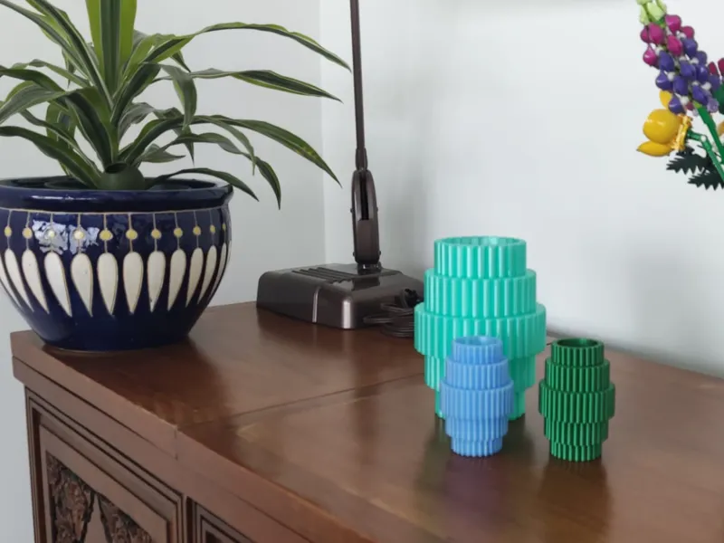 Mid-Century inspired modular vase - Mini