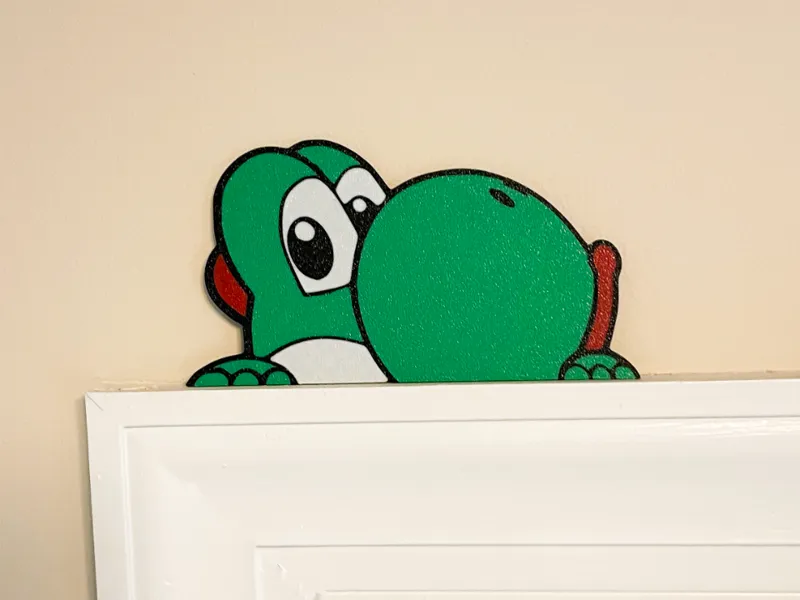 Yoshi Peeker / 4 color / Decor / Mario 