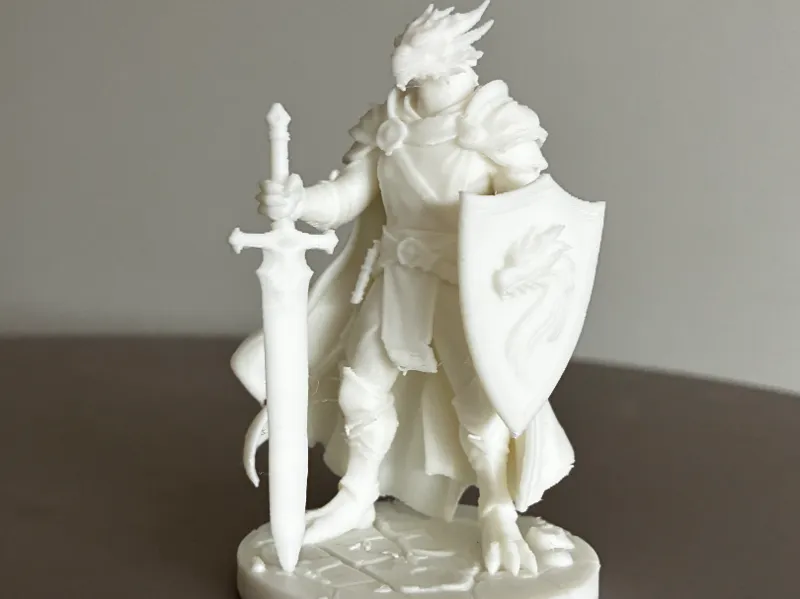 Dragonborn Paladin DnD tabletop mini