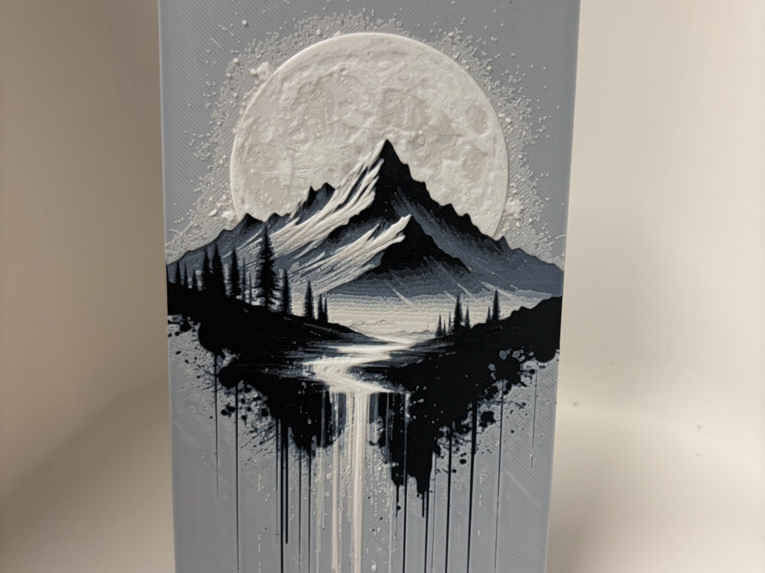 Mountain Hueforge