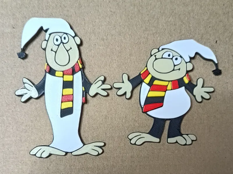 Fridge magnets Křemílek and Vochomůrka