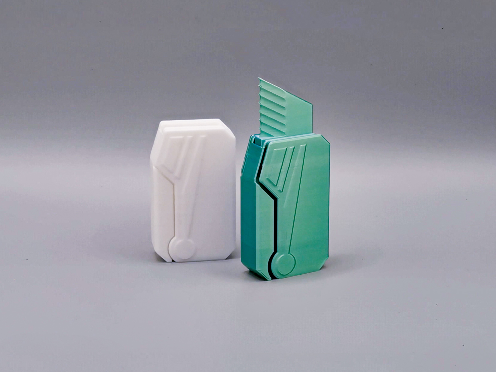 Miniatura 1 do modelo 3D 拆快递萝卜刀（一体式打印）