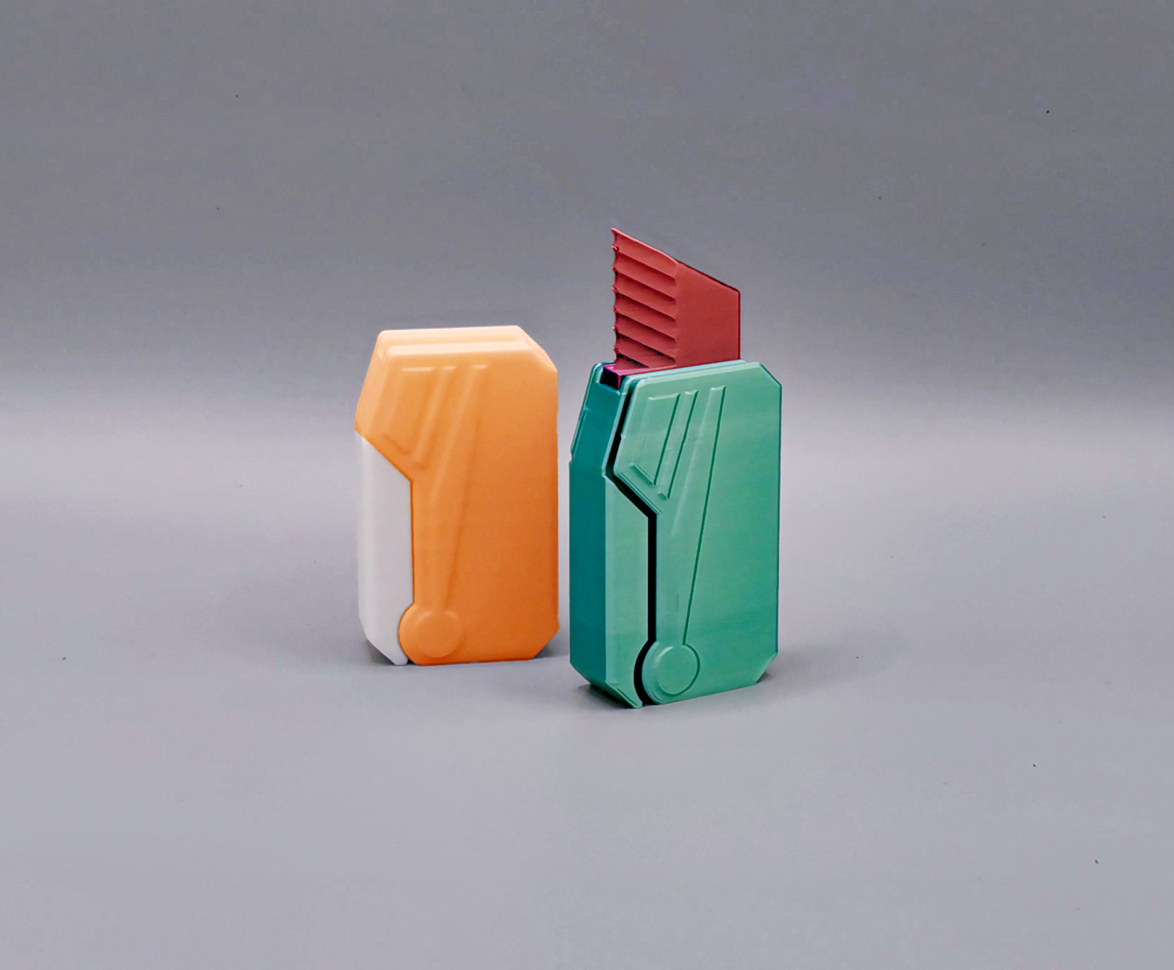 Miniatura 4 do modelo 3D 拆快递萝卜刀（一体式打印）