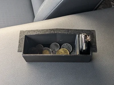 Toyota bZ4x Center Console Coin & Remote Container