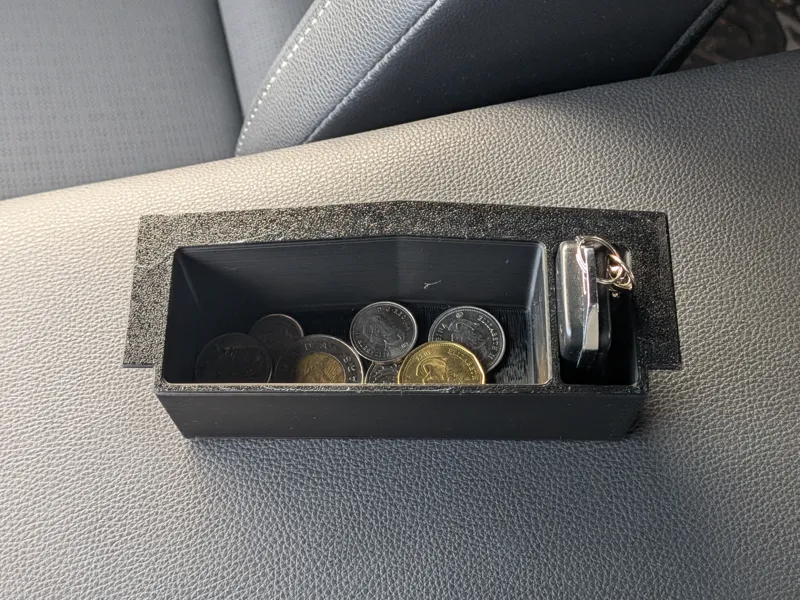 Toyota bZ4x Center Console Coin & Remote Container