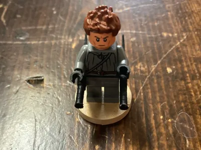 L ego minifigure stand 