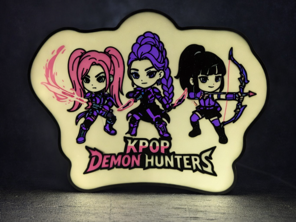 KPop Demon Hunters Lightbox
