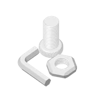 Fidget écrou-boulon avec clé Allen — photo 3
