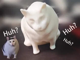 Bender:the huh cat, huh猫，猫meme