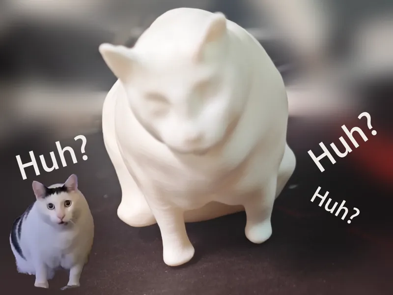 Bender:the huh cat, huh猫，猫meme