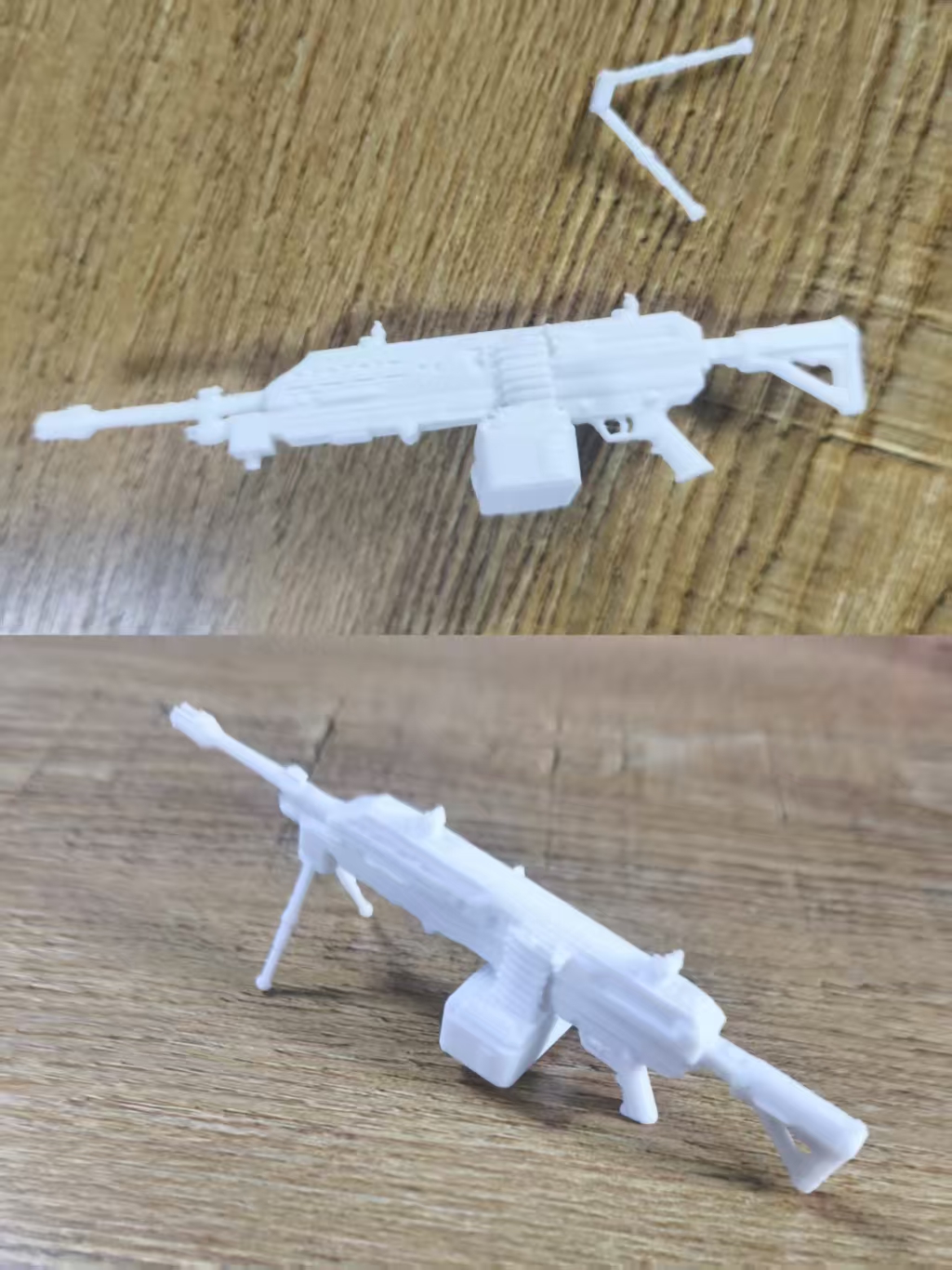 Miniatura 3 do modelo 3D 枪械模型M338轻机枪不可发射