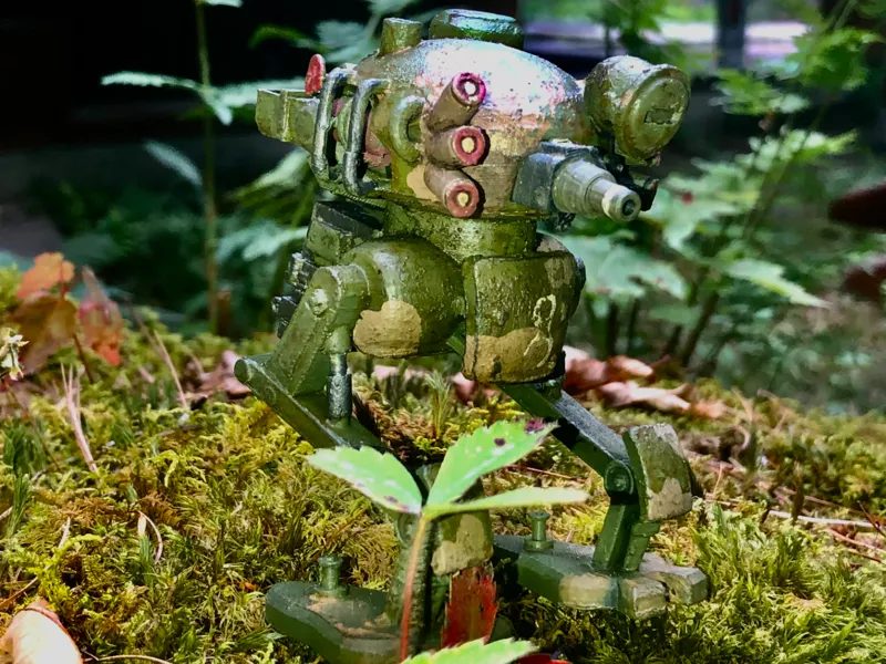 Scifi Tank Walker Chicken Style