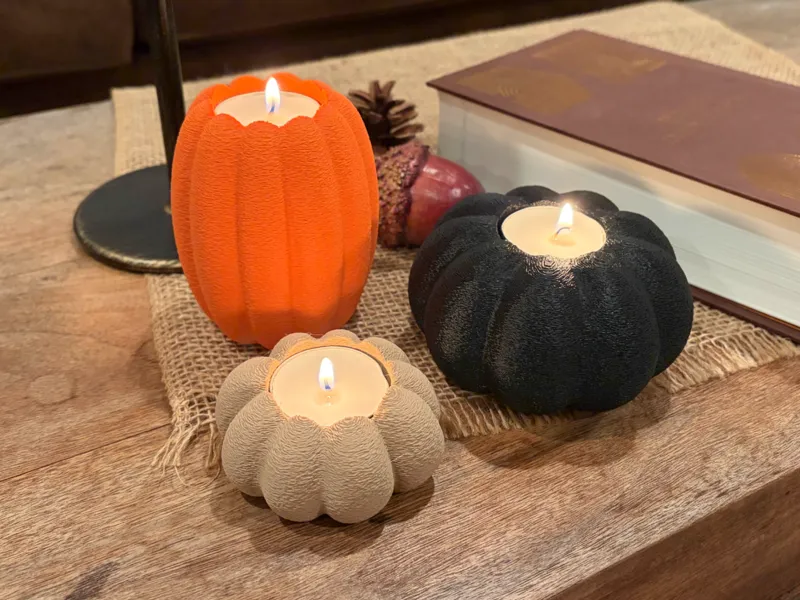 Pumpkin Tealight Holder (Variety)