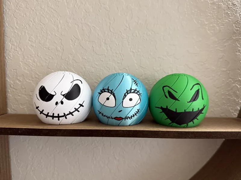 Nightmare Before Christmas Slime Fidget