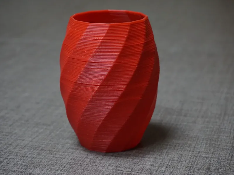 the second vase