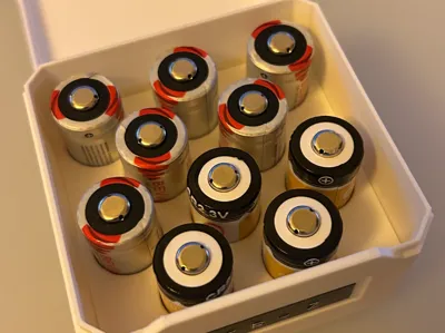 Clamshell Parts Box CR2 Cell enclosure