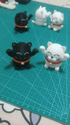 Spinning Cat (Extended Version) by 萌小白DIY MakerWorld: Download Free 3D ...