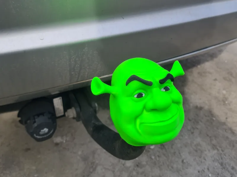 Shrek cover tow bar hitch cover (NO AMS)