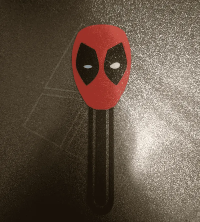 Deadpool bookmark