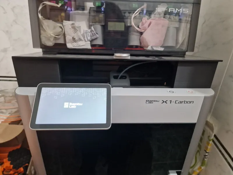 X1C/P1S top glass riser for PLA printing / chamber temperature control