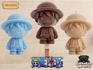 Luffy - Molde Maestro para Silicona 