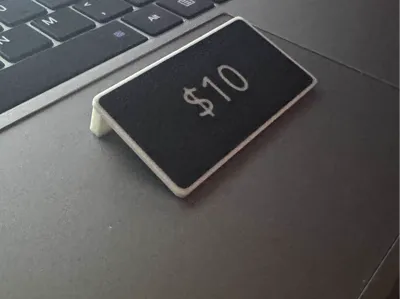 Custom Price Tag Sign