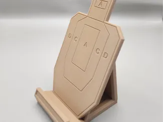 USPSA Target Phone Stand