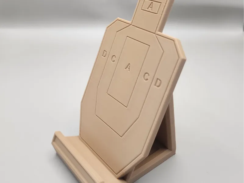 USPSA Target Phone Stand