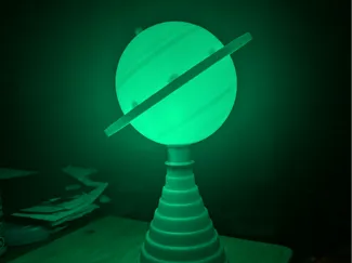 World's Fair Saturn Lamp