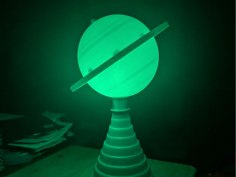 World's Fair Saturn Lamp