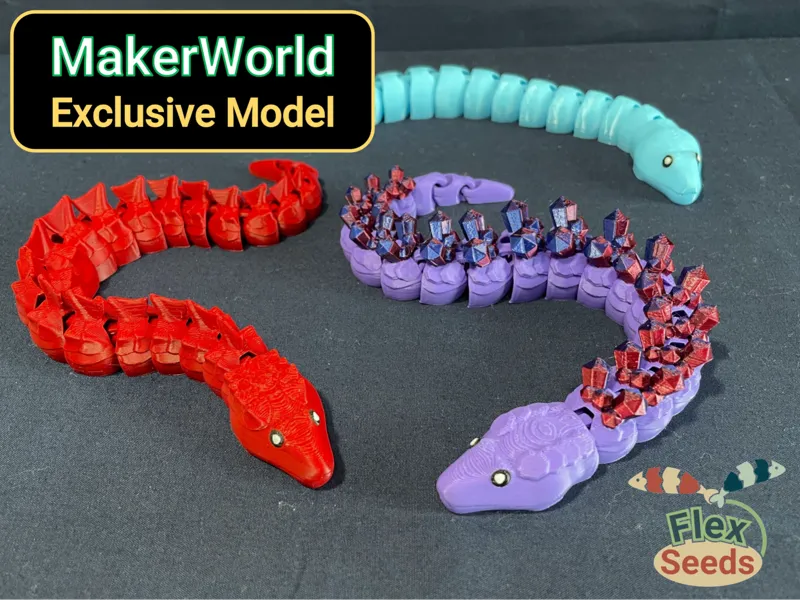 Flexi Snake - 3 Prototype Set