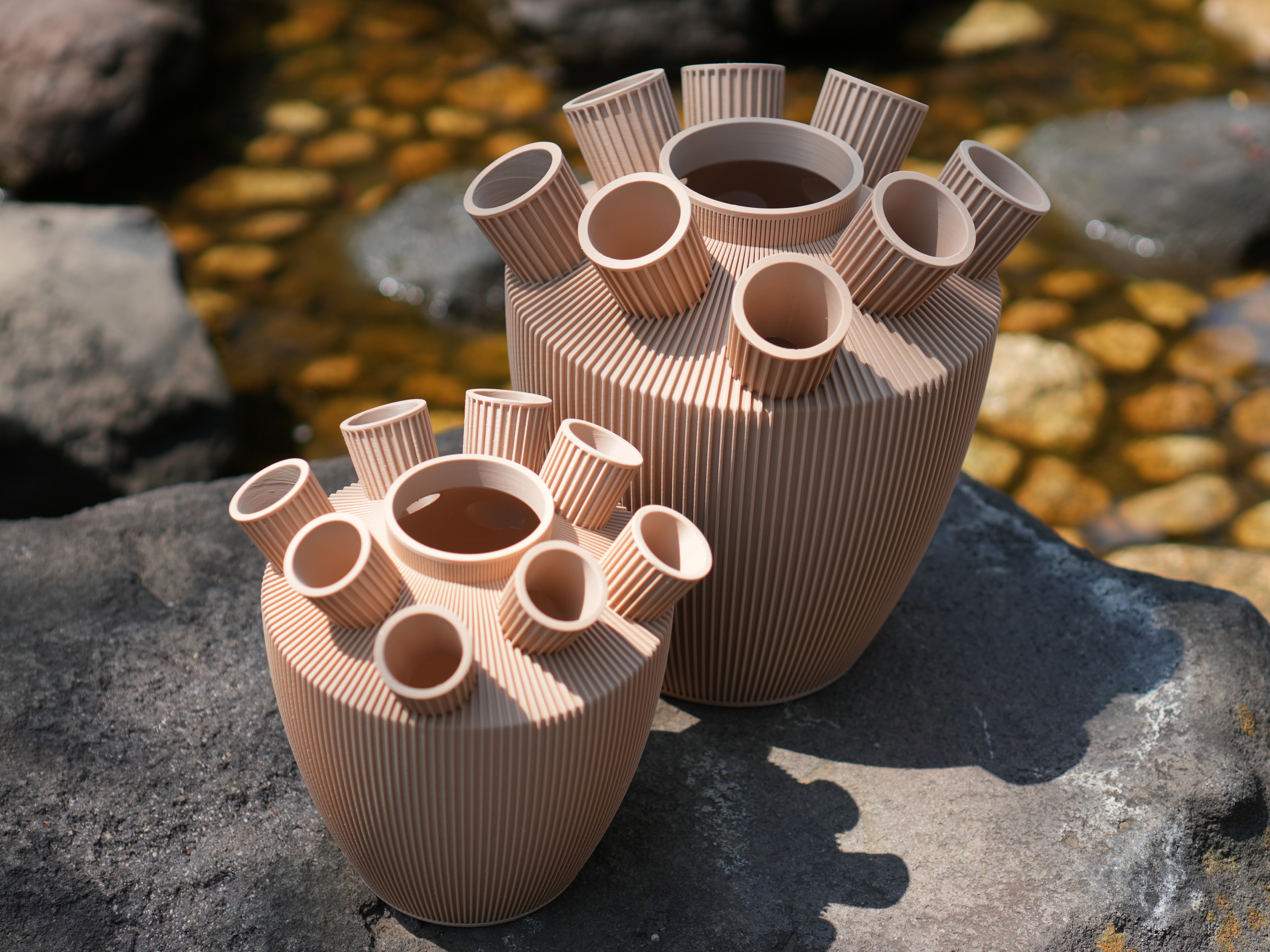 3Dプリント Shinzo チューリップ花瓶 - 無料3Dモデル -MakerWorld