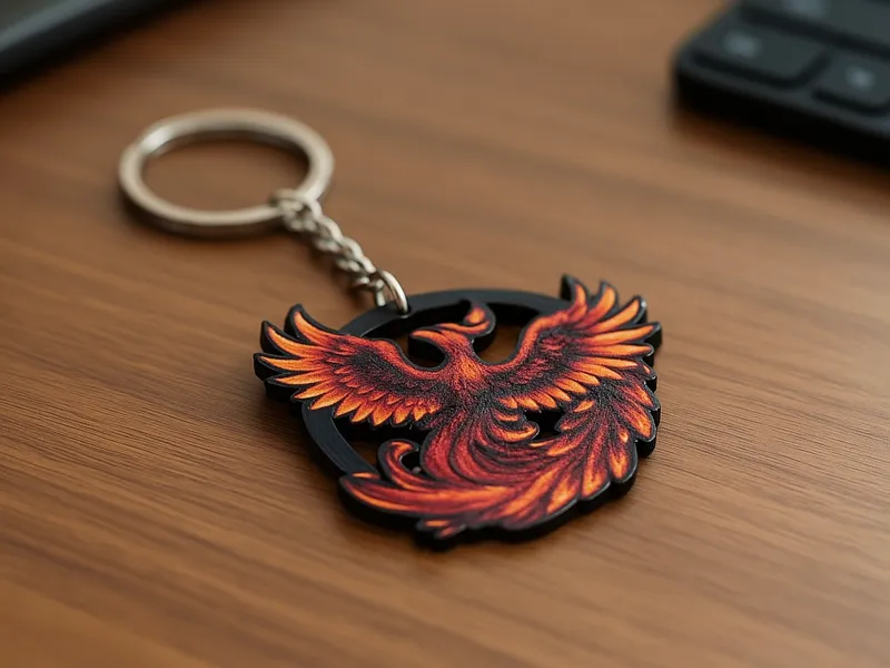 Phoenix Keychain