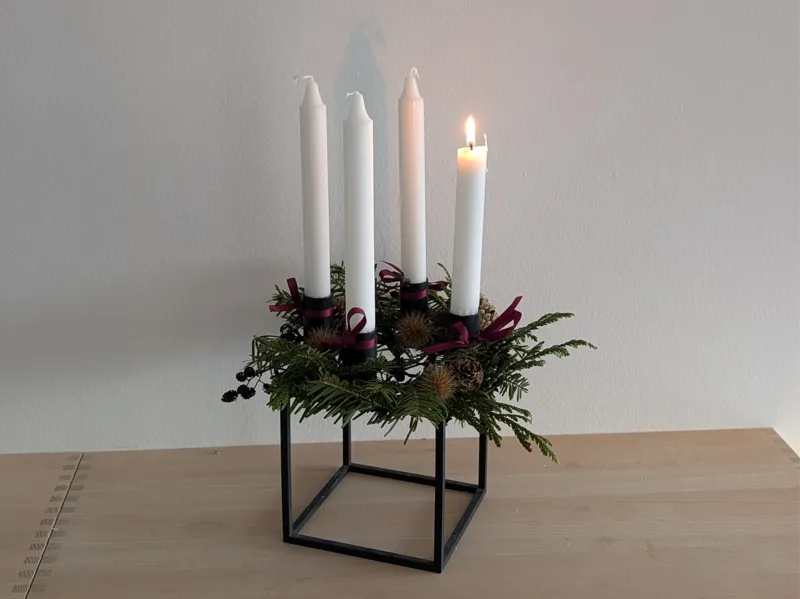 "VOROKRANS" Seasonal Wreath Ring for Kubus 4