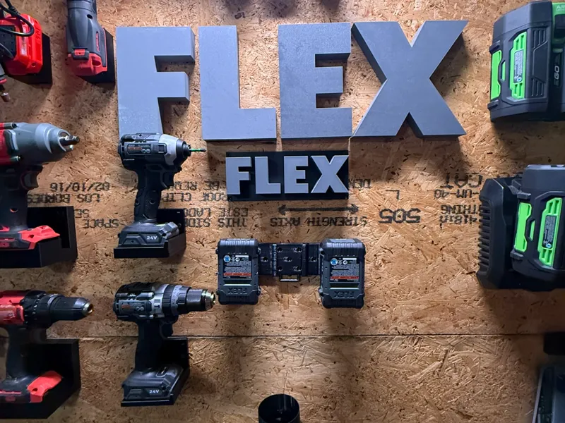Large Flex Tools Sign