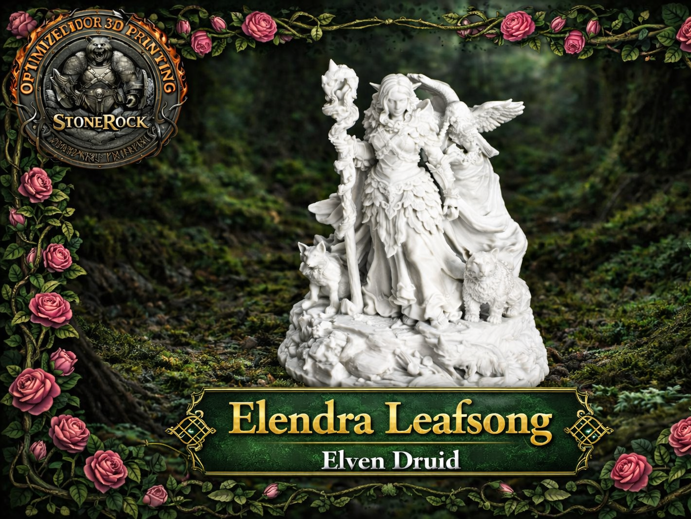 Elendra Leafsong, Warden of the Verdant Veil
