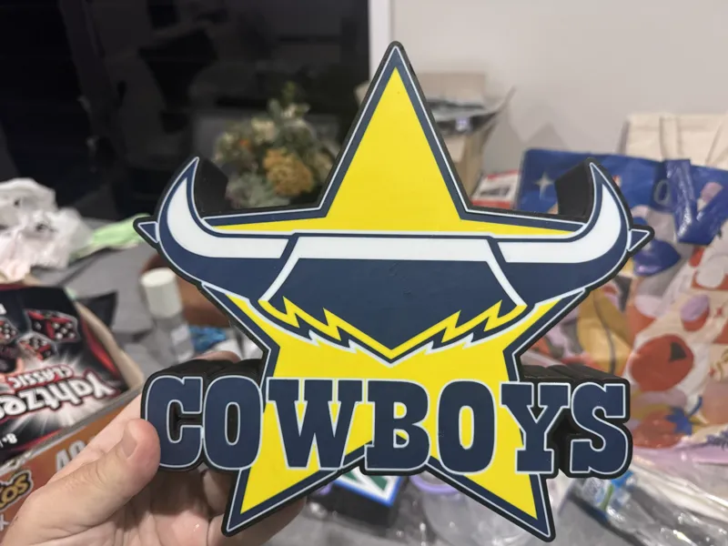 North Queensland Cowboys Light Box 2026 Logo