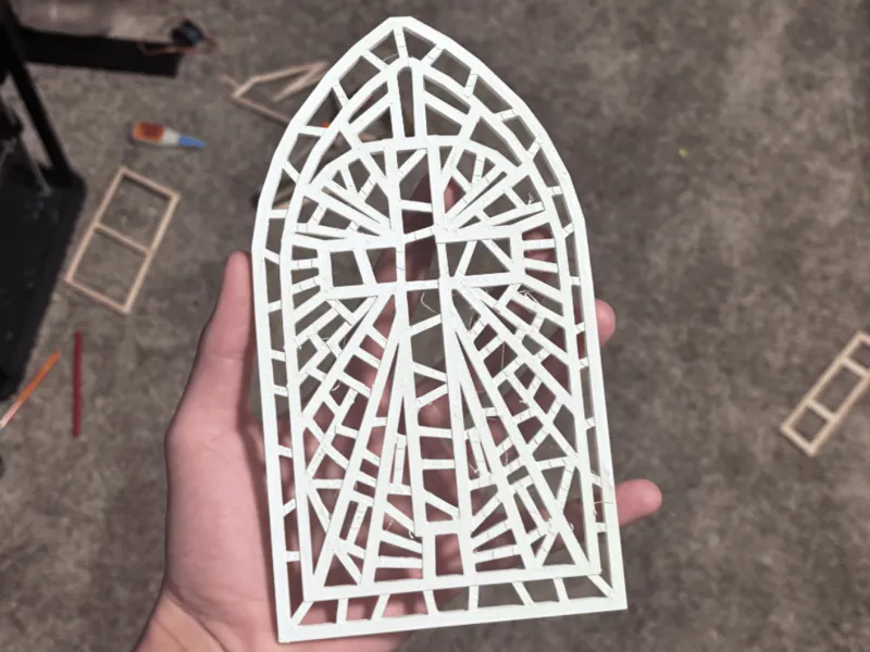Church Glass Stain Window