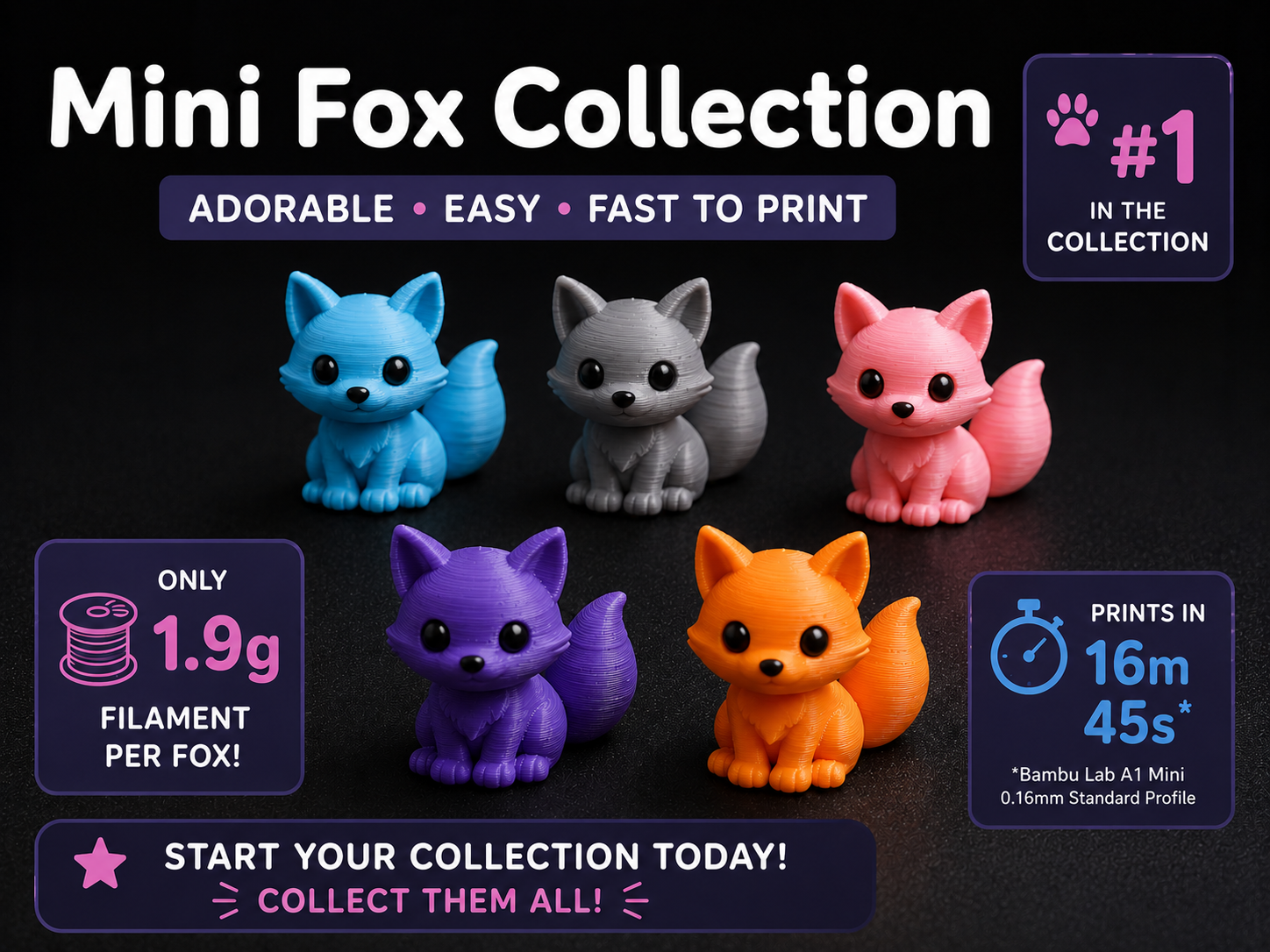 Tiny Cute Fox – Fluffy Charm in Under 17 Minutes!