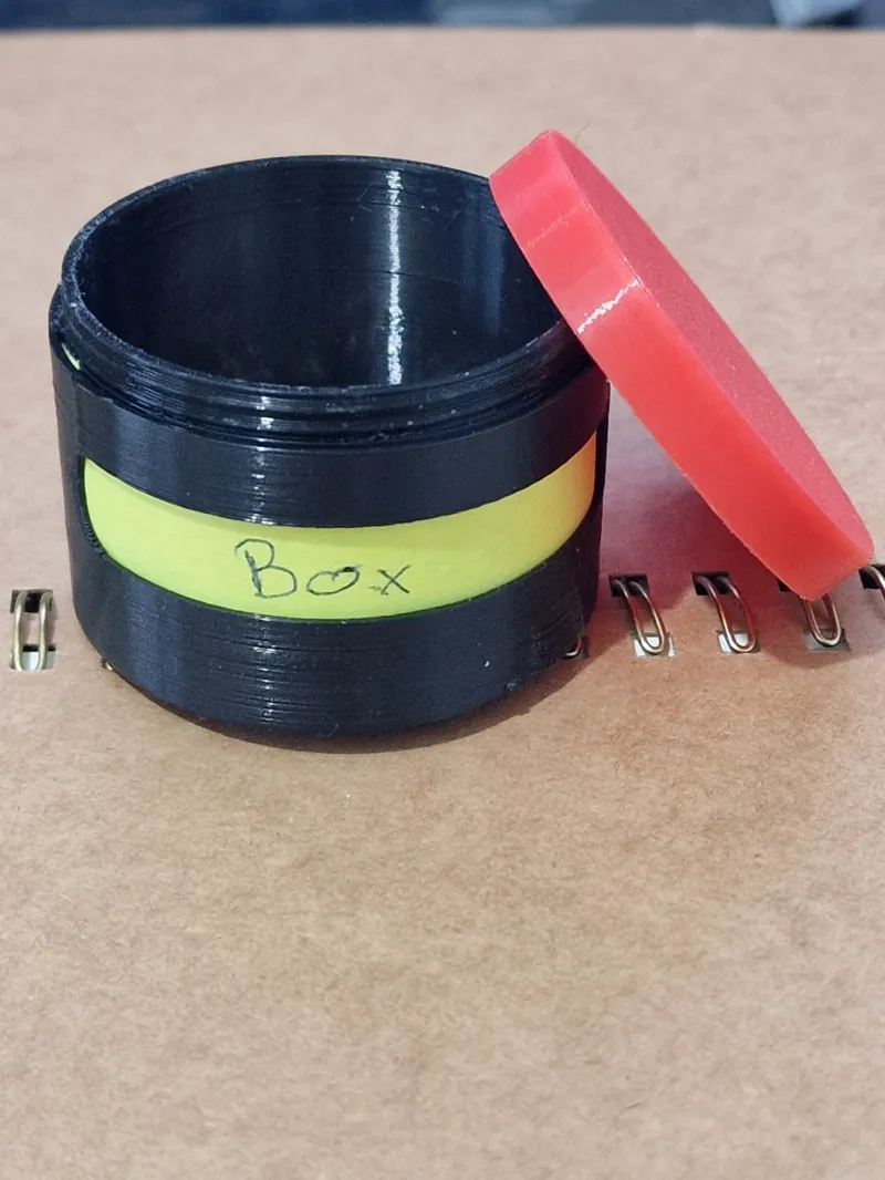 Round Box ( stackable )