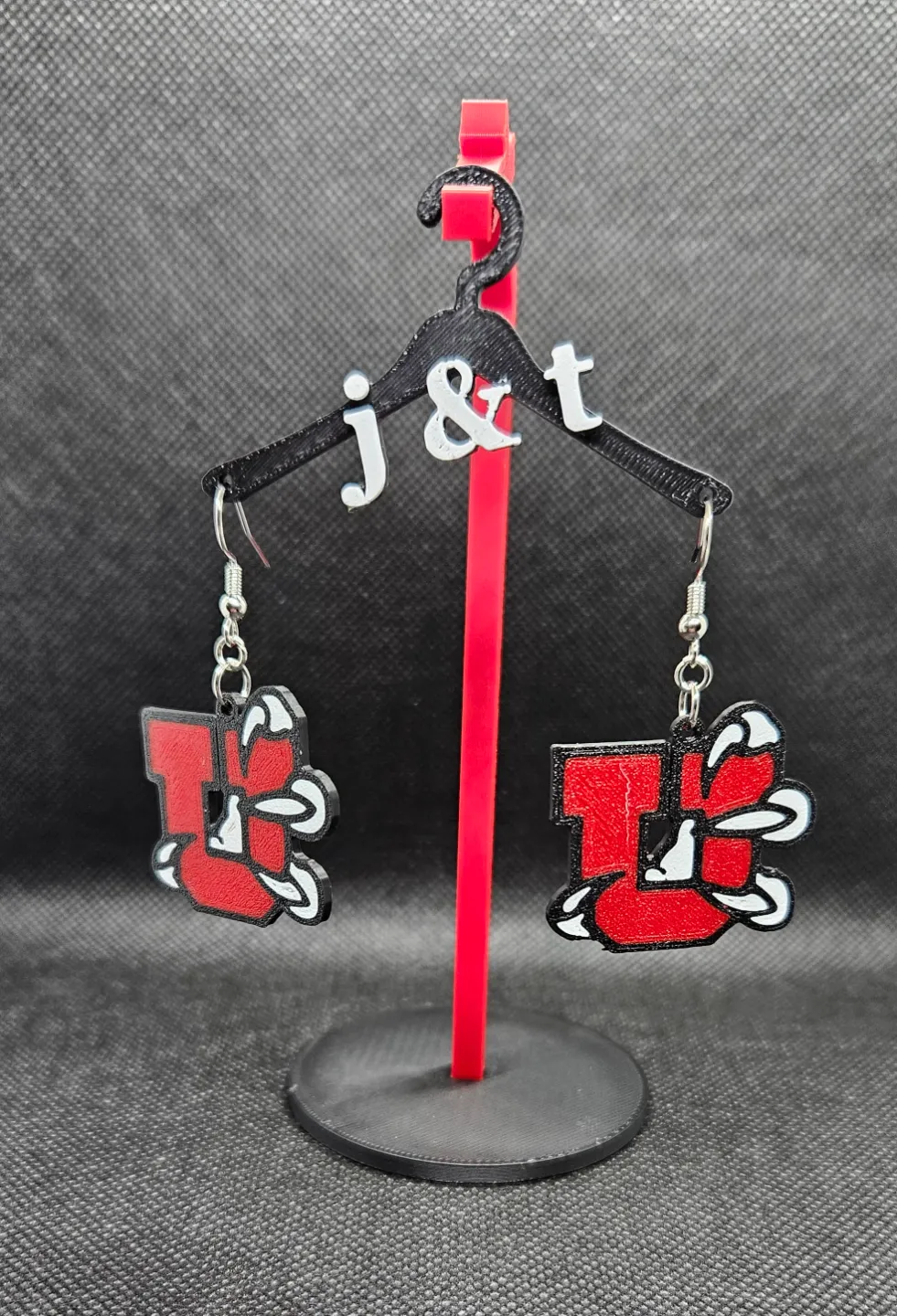 Utah earrings 2 view 2