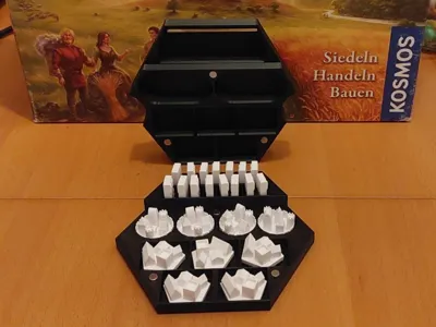 Magnetic Catan Organizer