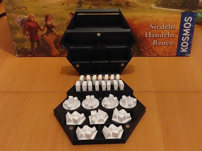 Magnetic Catan Organizer
