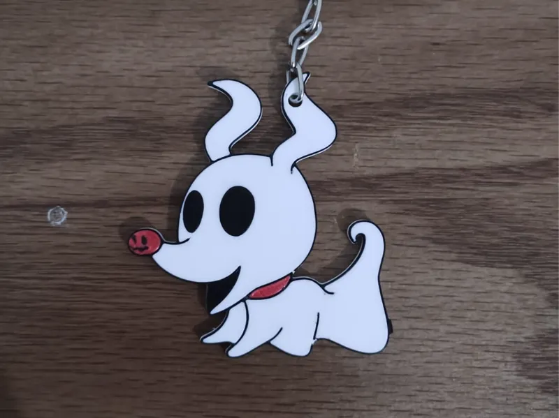 Llavero de Zero (Jack skellington)