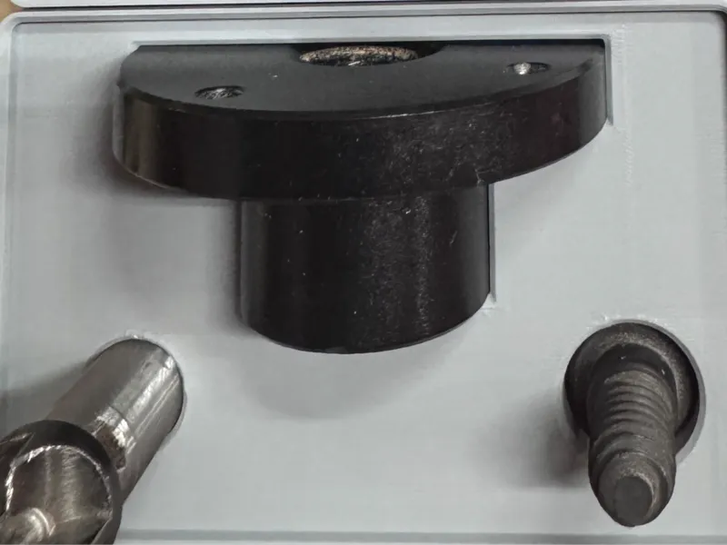 Lathe Faceplate Gridfinity Bin