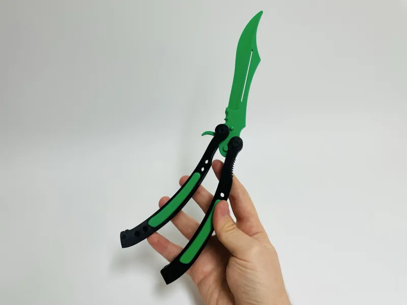 Butterfly knife v2 (free movement)