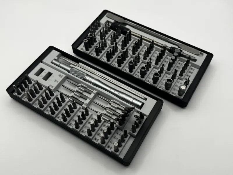Gridfinity 2 x 4x2 Bithalter für VMAN Werkzeug Set