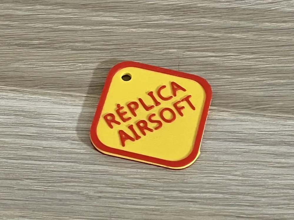 Airsoft Replica Sign - Free 3D Print Model - MakerWorld