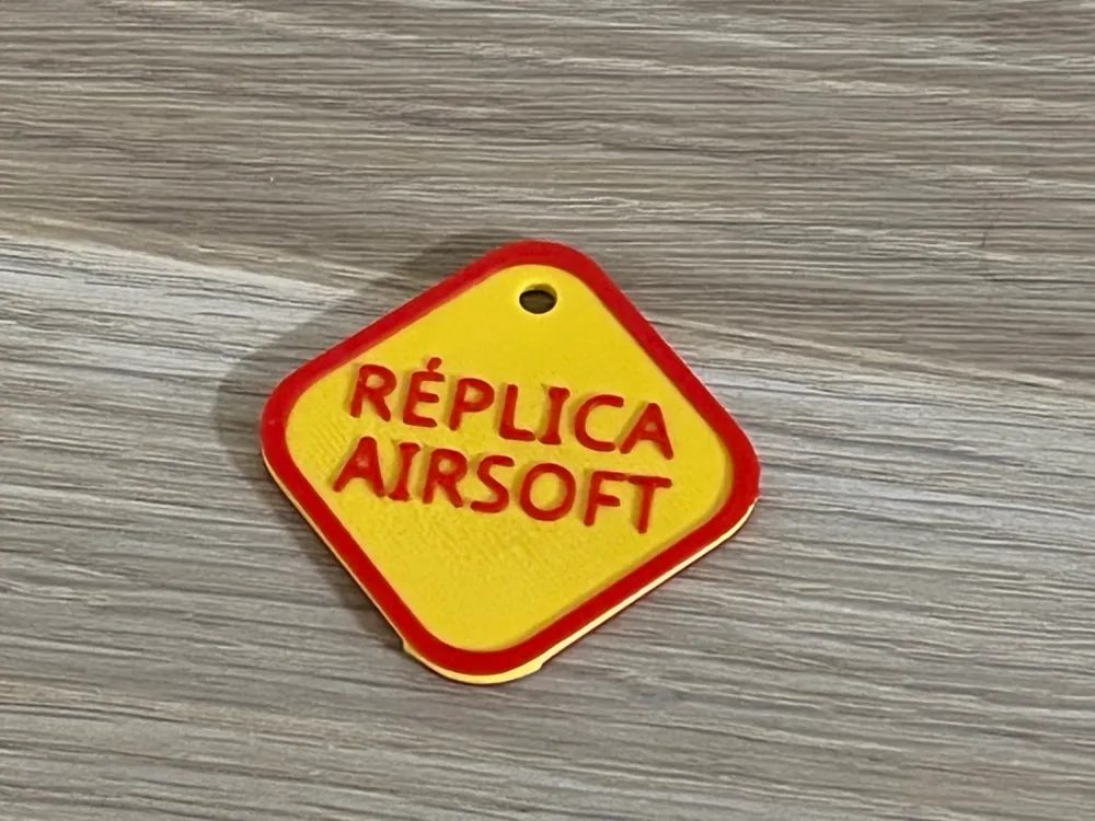 Airsoft Replica Sign - Free 3D Print Model - MakerWorld