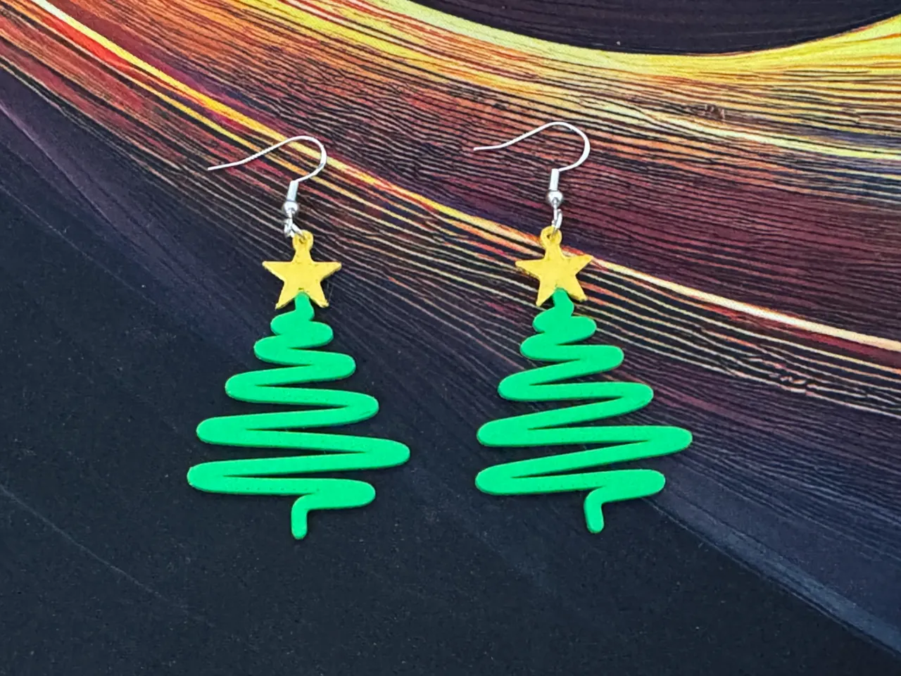 christmas earring set view 3